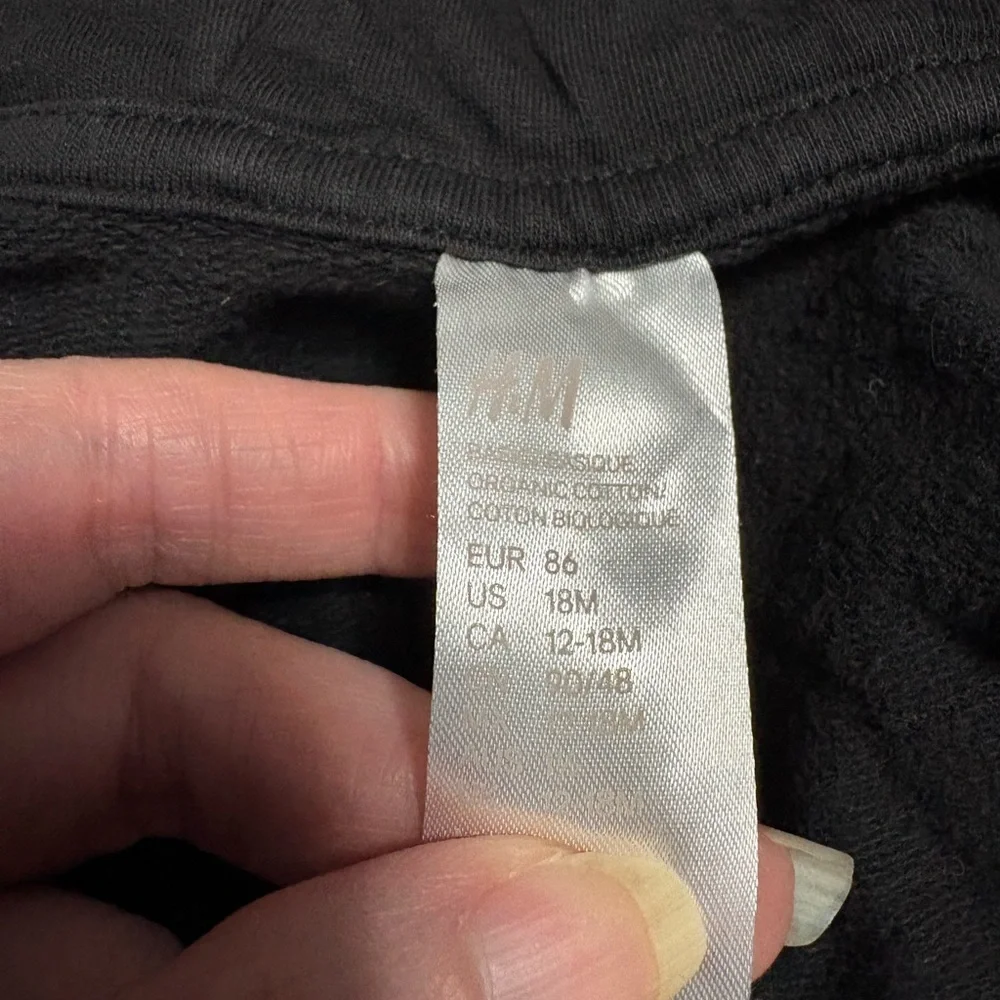 H&M cotton black